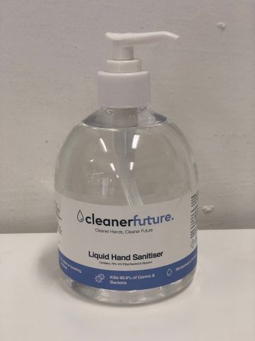 HAND SANITISER LIQUID 500ML