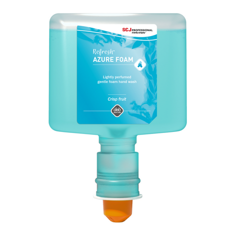 DEB REFRESH AZURE FOAM TOUCHFREE 3 × 1.2 LTR