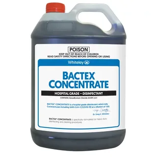 BACTEX CONCENTRATE 5LTR HOSPITAL GRADE DISINFECTANT