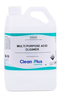 CLEAN PLUS MULTI PURPOSE ACID CLEANER 5 LTR