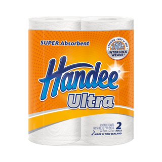 HAND TOWEL - HANDEE ULTRA 2 PLY 60 SHEETS × 12 ROLLS