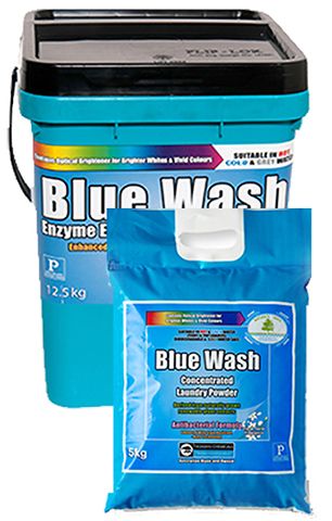 BLUE WASH LAUNDRY POWDER - BAG 5KG