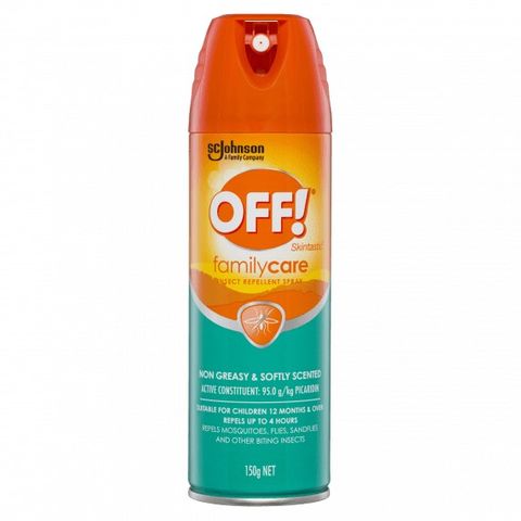 OFF SKINTASTIC FAMILYCARE INSECT REPELLENT 150 G