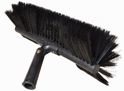 COBWEB CLEANING BRUSH BLACK SWIVEL HEAD