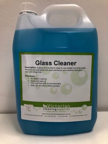 GLASS CLEANER 5 LTR
