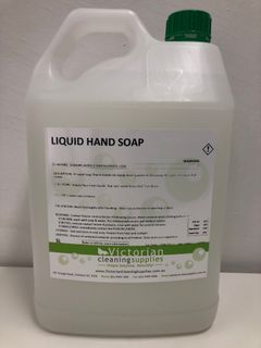 LIQUID HAND & BODY SOAP WHITE 5 LTR