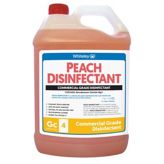 PEACH DISINFECTANT 5LT WHITELEY