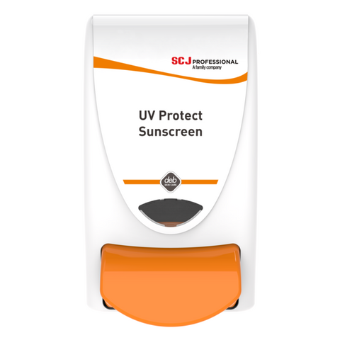 DEB DISPENSER FOR UV PROTECT SUNSCREEN