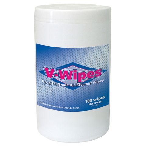 WIPES V WIPES TUB 100 HOSP GRADE DISO