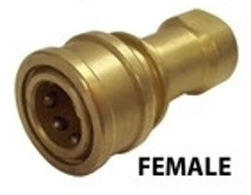 BRASS SNAP FITTING FEMALE