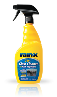 RAIN X 2 IN 1 GLASS CLEANER REPELLENT