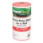 Wipes Heavy Duty Roll Red RapidClean