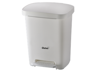 BIN PEDAL 30 LTR WHITE