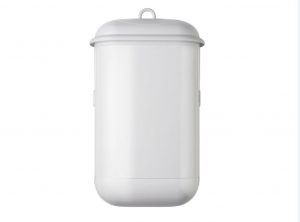 BIN SANITARY POD PETITE MANUAL WHITE