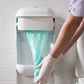 BIN SANITARY POD PETITE MANUAL WHITE