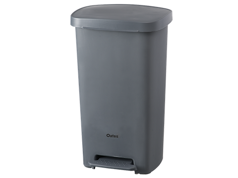 BIN PEDAL 50 LTR GREY