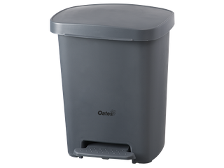 BIN PEDAL 30 LTR GREY