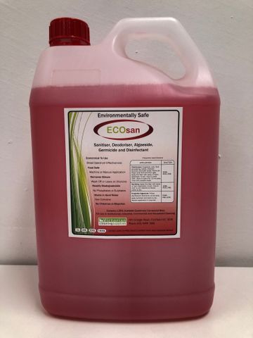 ECOSAN SANITISER DISINFECTANT 5 LTR [XA]