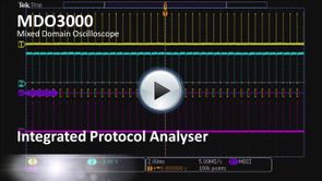 MDO3000 App Demo - Integrated Protocol Analyser