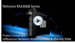 RSA306B Differences from RSA5000/6000