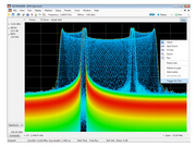 Tektronix RSA5000 Realtime Spectrum Analyser screenshot