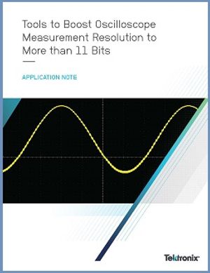 AppNote Tools to Increase Scope Res to 11 bits