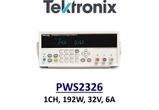 Tektronix PWS2326 benchtop linear power supply, 192w, 32v, 6A, 1 channel, low noise, non-prog.