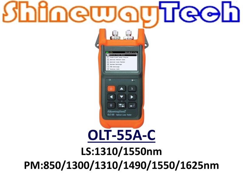 OLT-55A-C Optical Loss Test Set, 2 wave, SCA