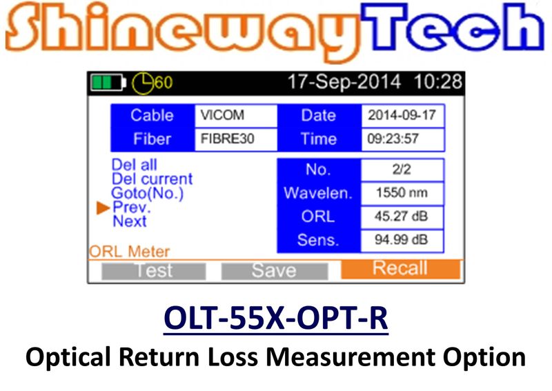 ORL Function Option for  OLT-55 series OLTS