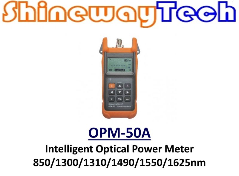OPM-50A Intelligent Optical Power Meter, SC/PC conn.