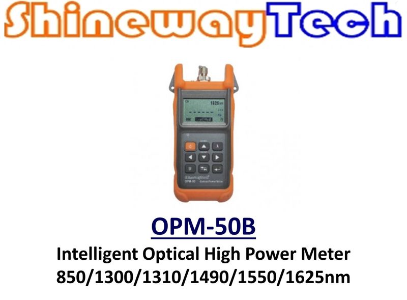 OPM-50B Intelligent Optical Power Meter, SC/PC conn.