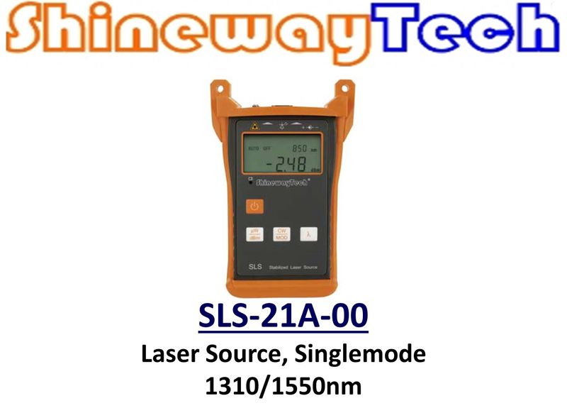 SLS-21A-00 Laser Source, SM 1310/1550nm >=0dBm, SC/PC