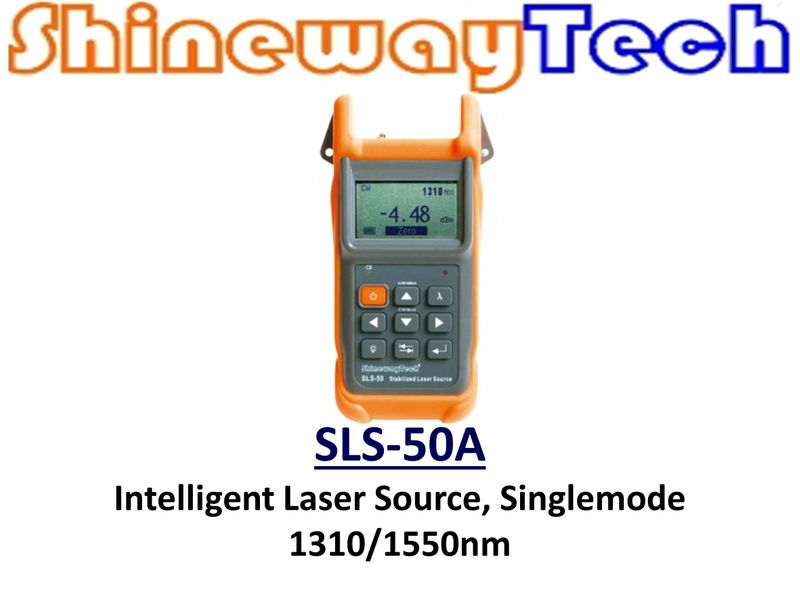 SLS-50A Intelli Laser Srce, SM 1310/1550nm >= 0dBm SCA
