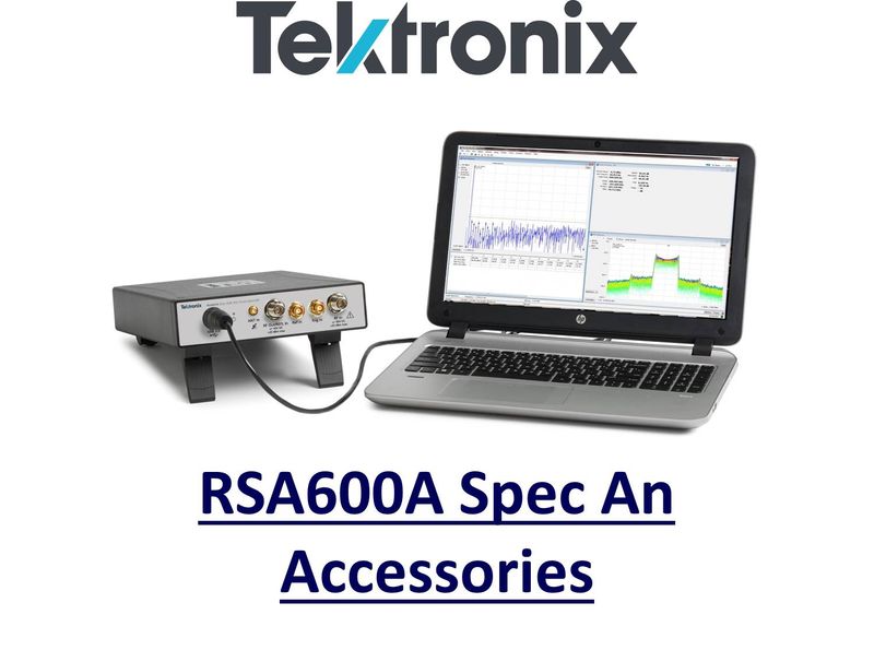 Accessories for use with RSA600 Spectrum Analyser