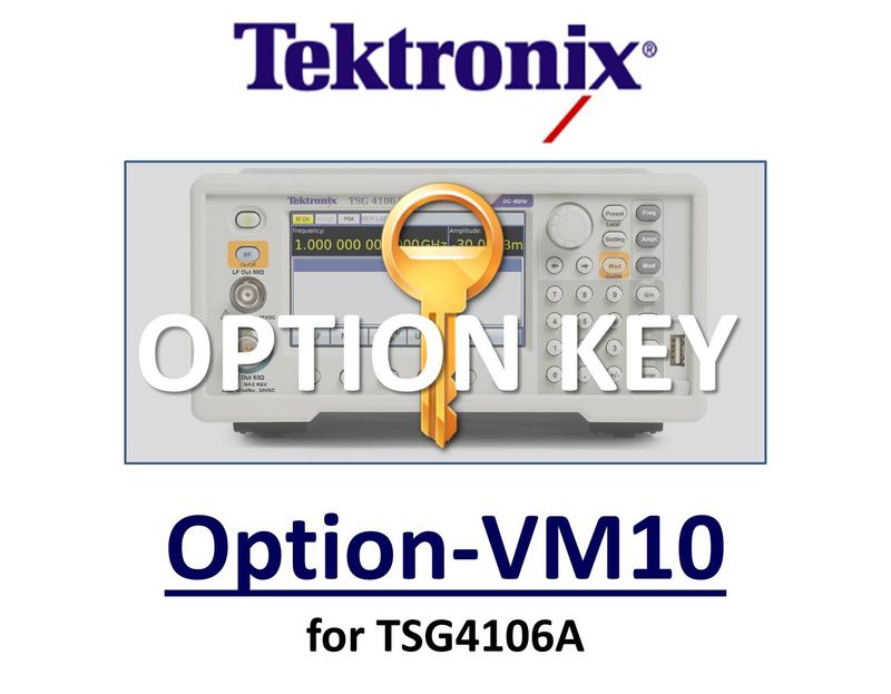 Audio Clip (analog AM and FM) , requires option VM00