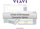 Option - FC-PC optical connector for MA2, MA3 & MP2 OTDR modules