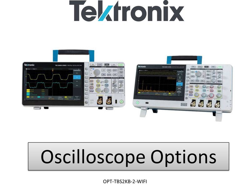 USB WiFi dongle option for TBS2000B series oscilloscope only