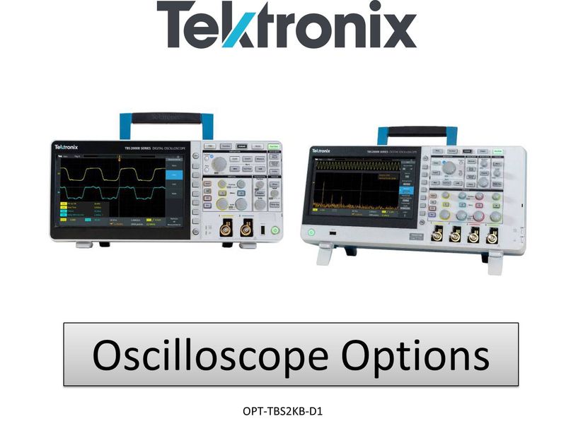 Calibration Data Report for TBS2000B series oscilloscope