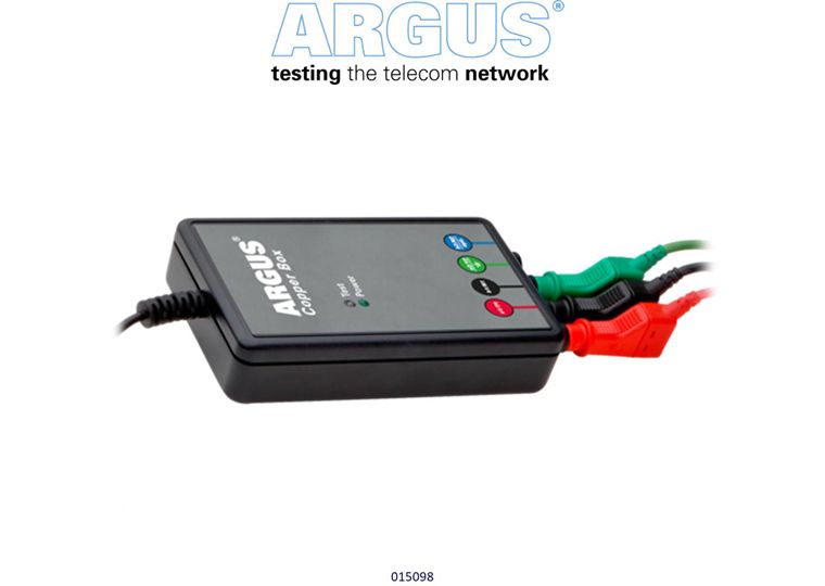 Copper Box with rubber jacket for ARGUS 153 & 156 DSL Testers
