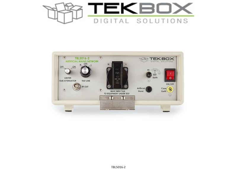 TekBox TBL5016-2 50uH 16A AC Line Impedance Stabilisation Network LISN