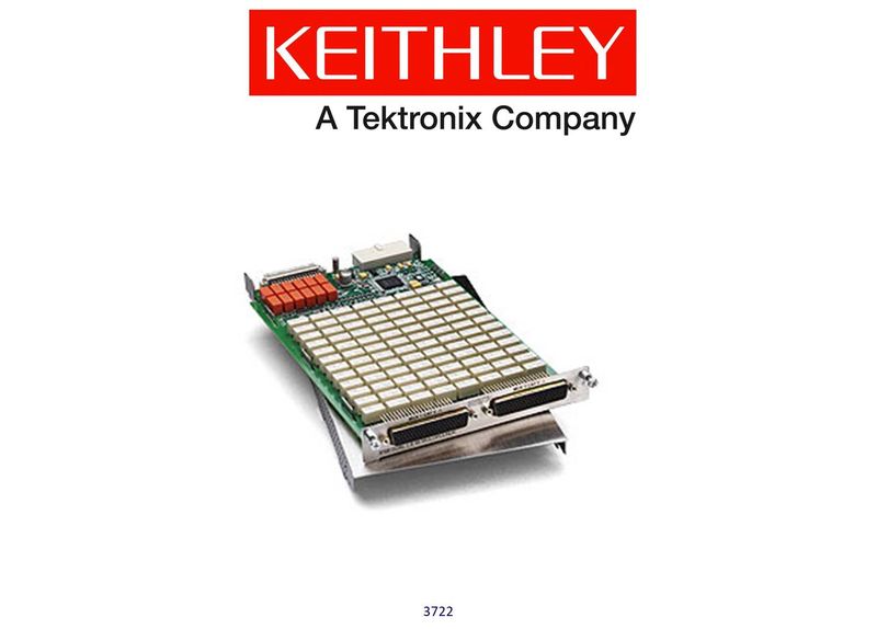 Keithley model 3722 Dual 1x48, High Density, Multiplexer Card