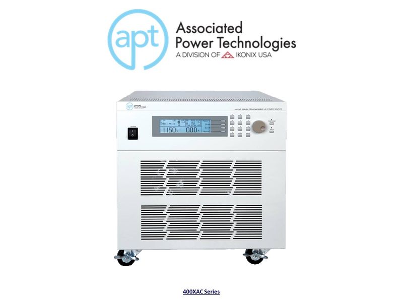 Associated Power Technologies 400XAC 1 and 3 Phase AC Power Sources - 6 kVA Power Output