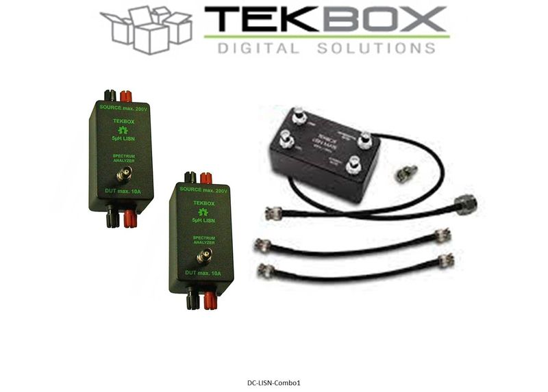 TekBox 2xTBOH01, 1xTBLM01, 1xBNC Term, 2xNMale-BNCMale 75 cm RG58, 1xBNCMale-BNCMale 35 cm RG223