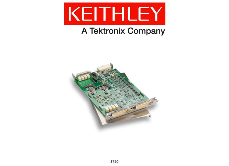 Keithley model 3750 Multifunction Control Card, 40 dig'l I/O bits, 2 analog o-p chans, & 4 cntrs