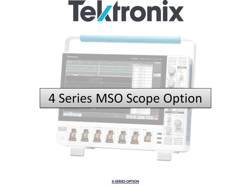 Installed Option; Aerospace serial triggering and analysis (MIL-STD-1553, ARINC429)