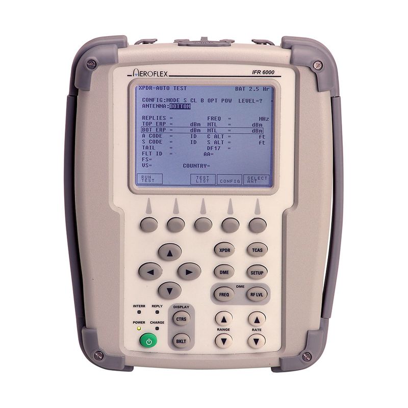 IFR6000 Mode A/C/S Transponder & DME Ramp Test IFR6000 Mode A/C/S Transponder & DME Ramp Test