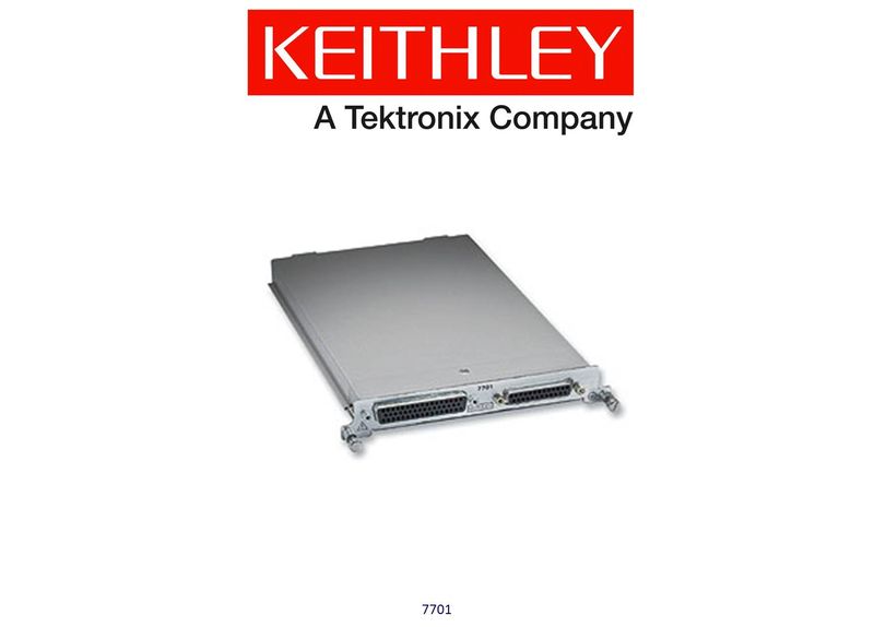 Keithley model 7701 32-Ch, Diff Mux Module (for Models 2700, 2701, and 2750)