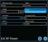 8800 External Precision Thru-Line Meter Option - Software Key Installed