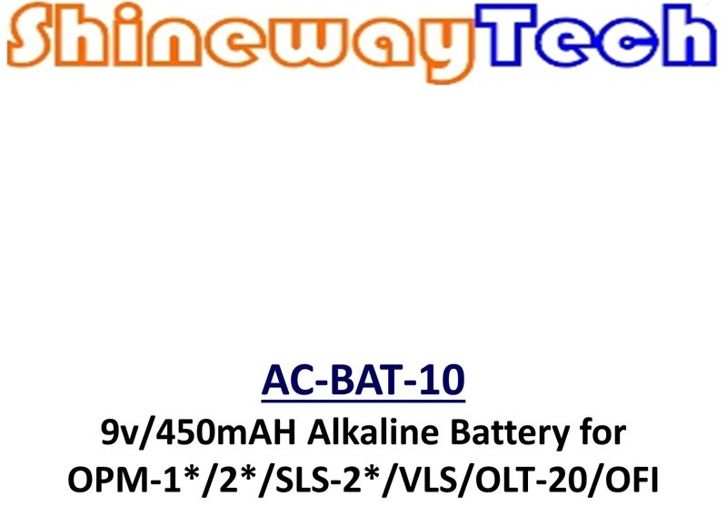 AC-BAT-10 9v_450mAH Alcaline Battery