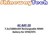 AC-BAT-20 7.2V_1600mAH, Rechargable NiMH Battery